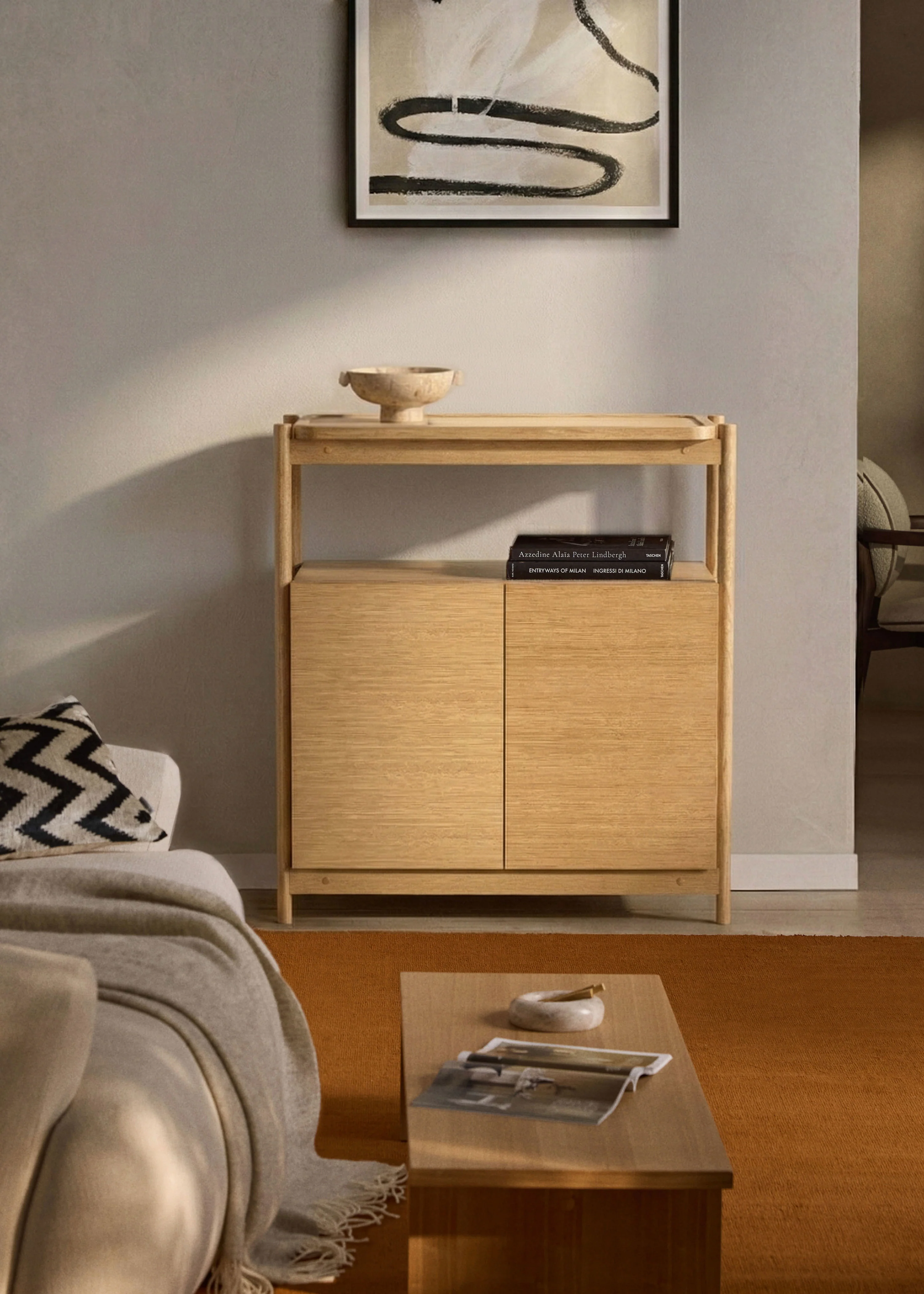 Holz-Highboard Libby