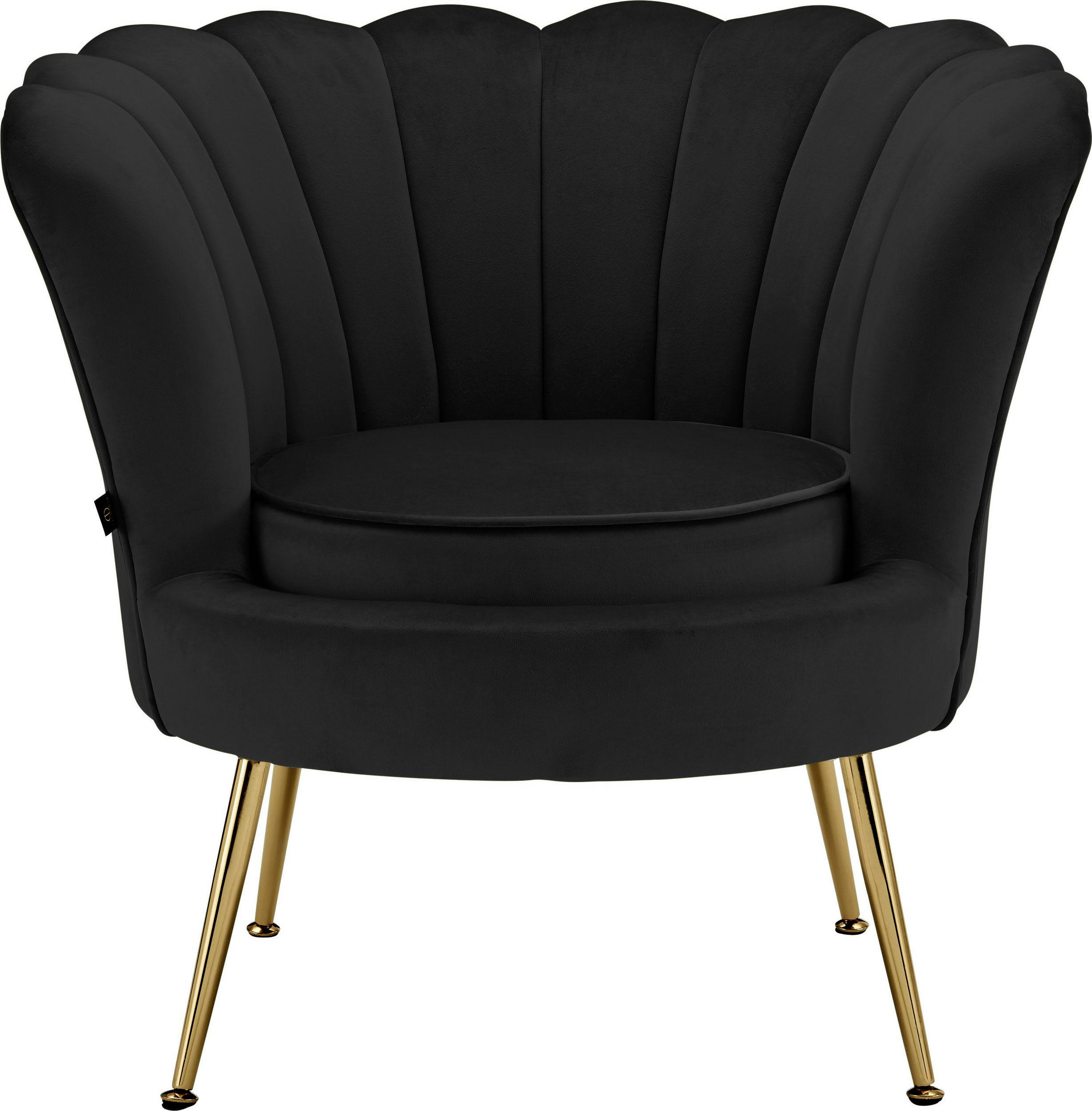 KELSEY - Fauteuil Noir