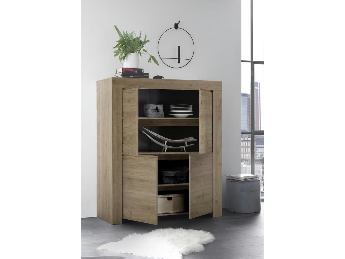 GIARRE - Buffet 4 portes - H140 cm