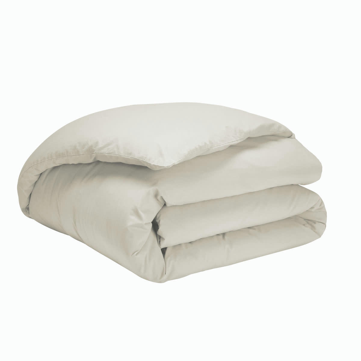 SOFT LINE - Housse de couette en coton lavé beige 200x200