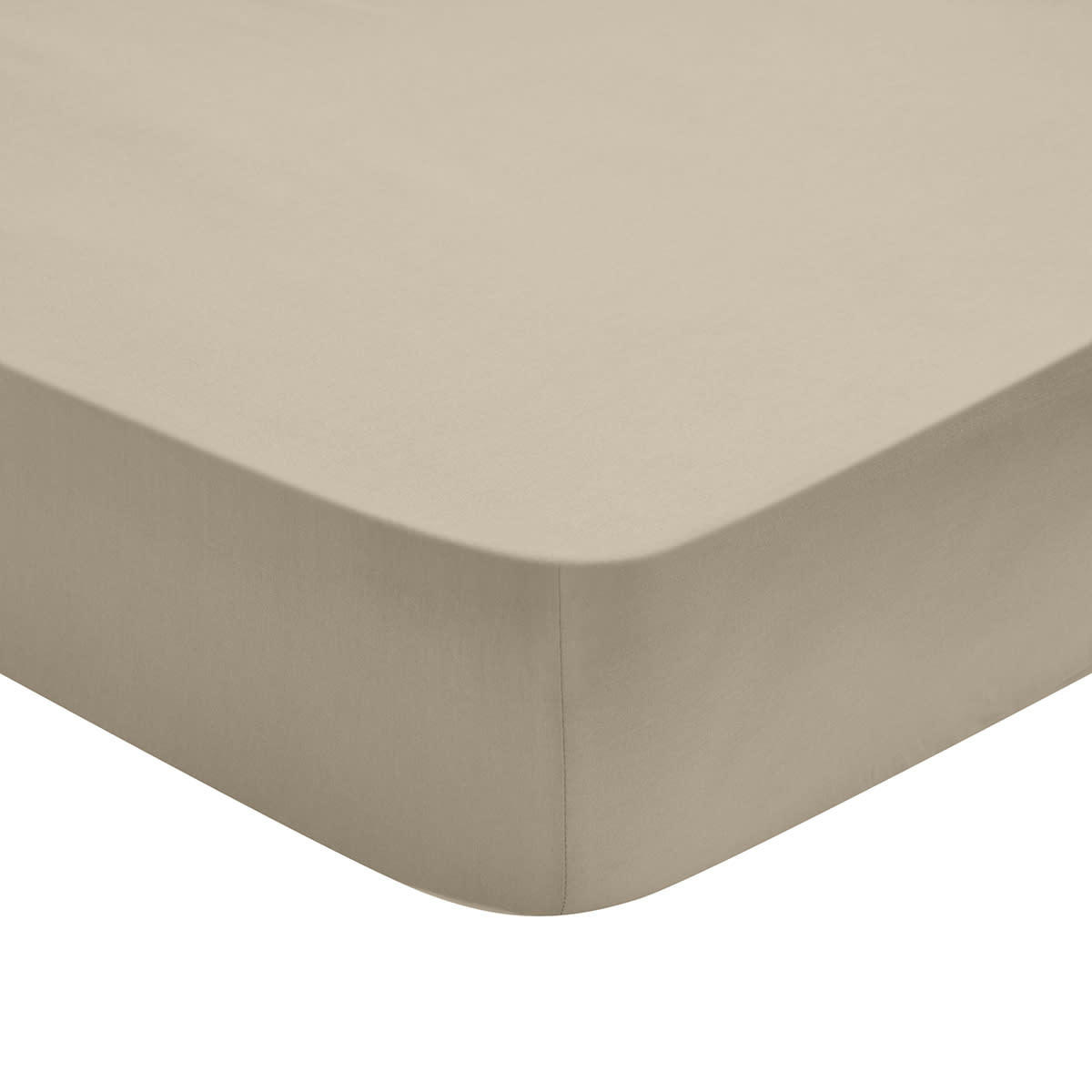 INFLUENCE - Drap Housse   Percale Osier 90x200 cm - DODO
