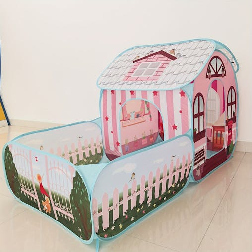 NNETM Pop-Up Kids Playhouse Indoor Outdoor Tent