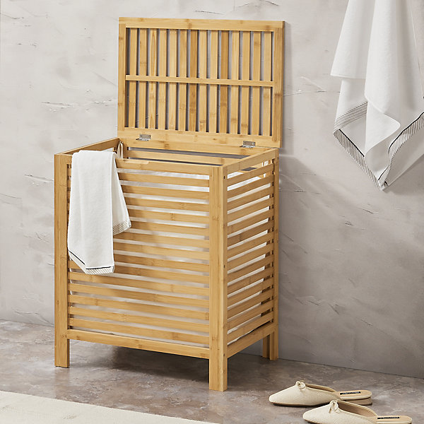 Panier à Linge avec Sac Skövde 65 Litres en.casa