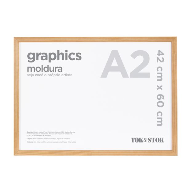 KIT MOLDURA A2 42 CM X 60 CM GRAPHICS