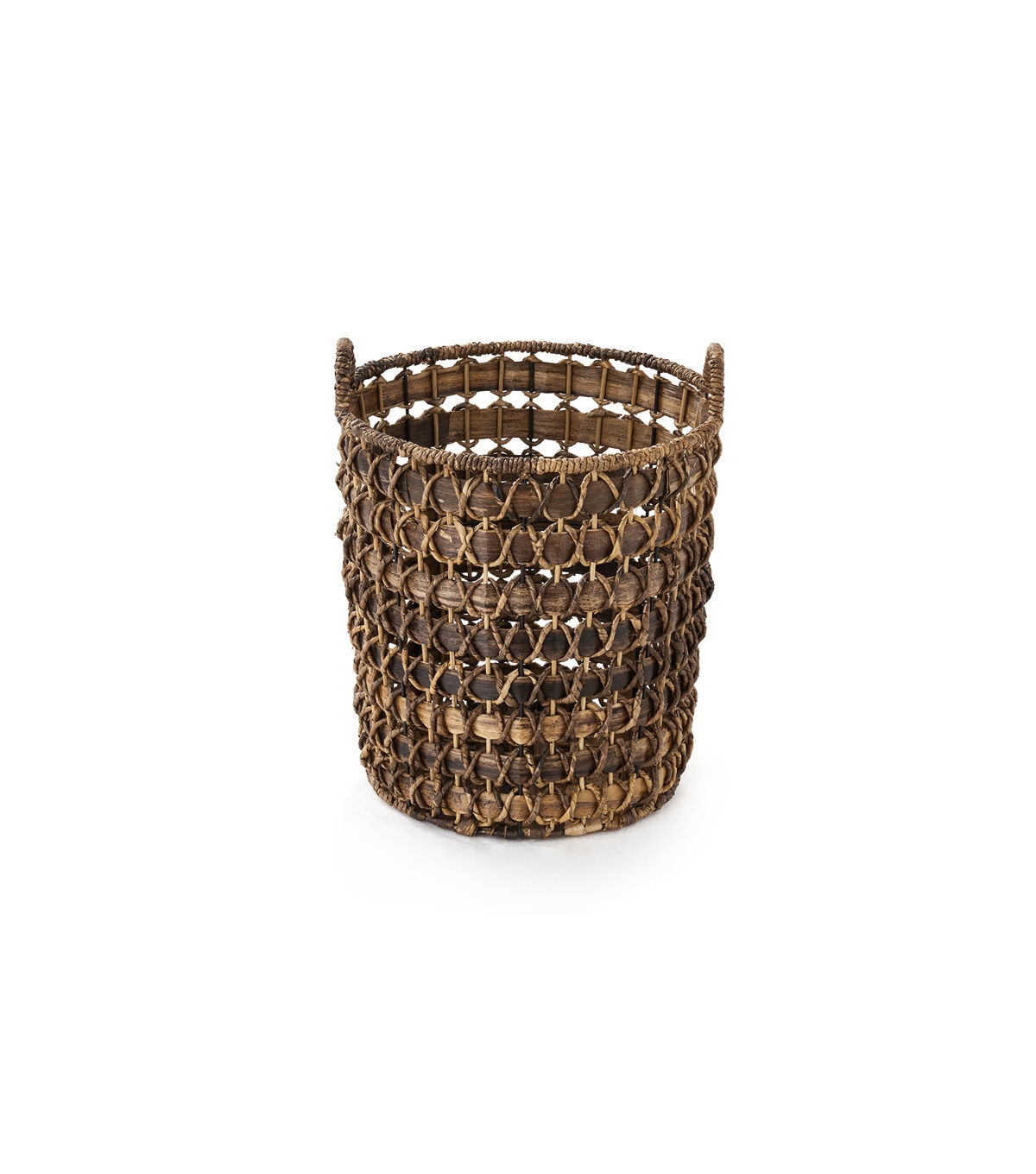 14 Brown Babac Woven Basket by Place & Time