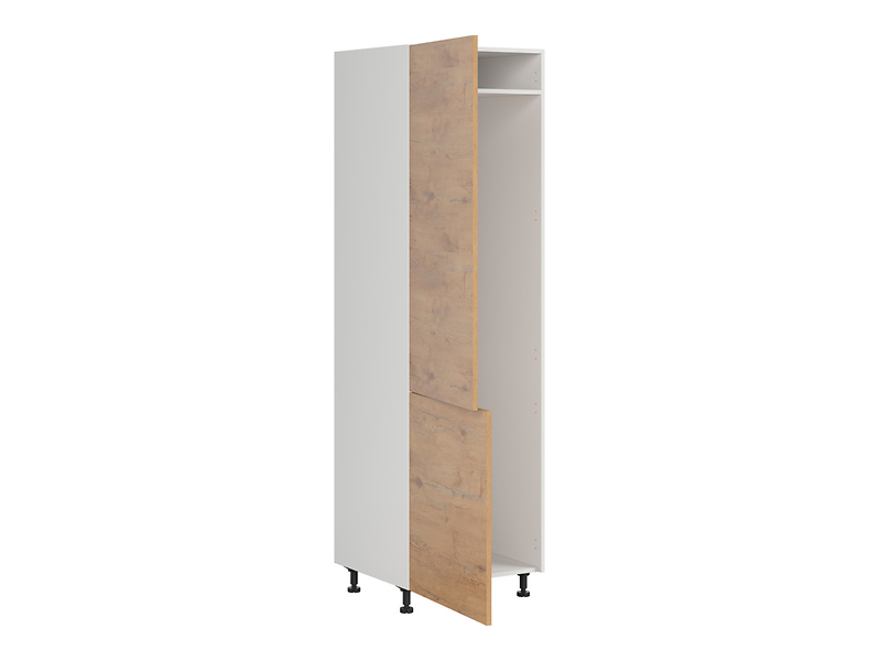 Szafka pod zabudowę lodówki Hamper 60 cm lewa dąb lancelot