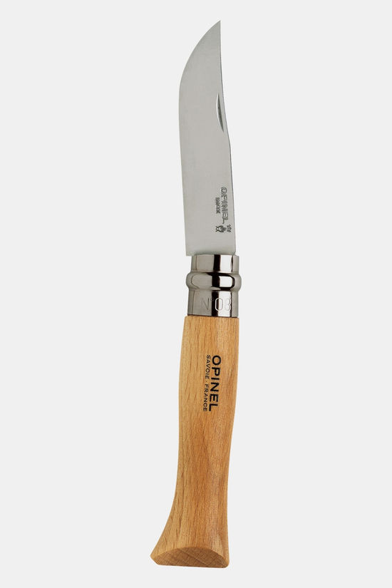 Opinel Nr. 08 RVS Zakmes   Etui