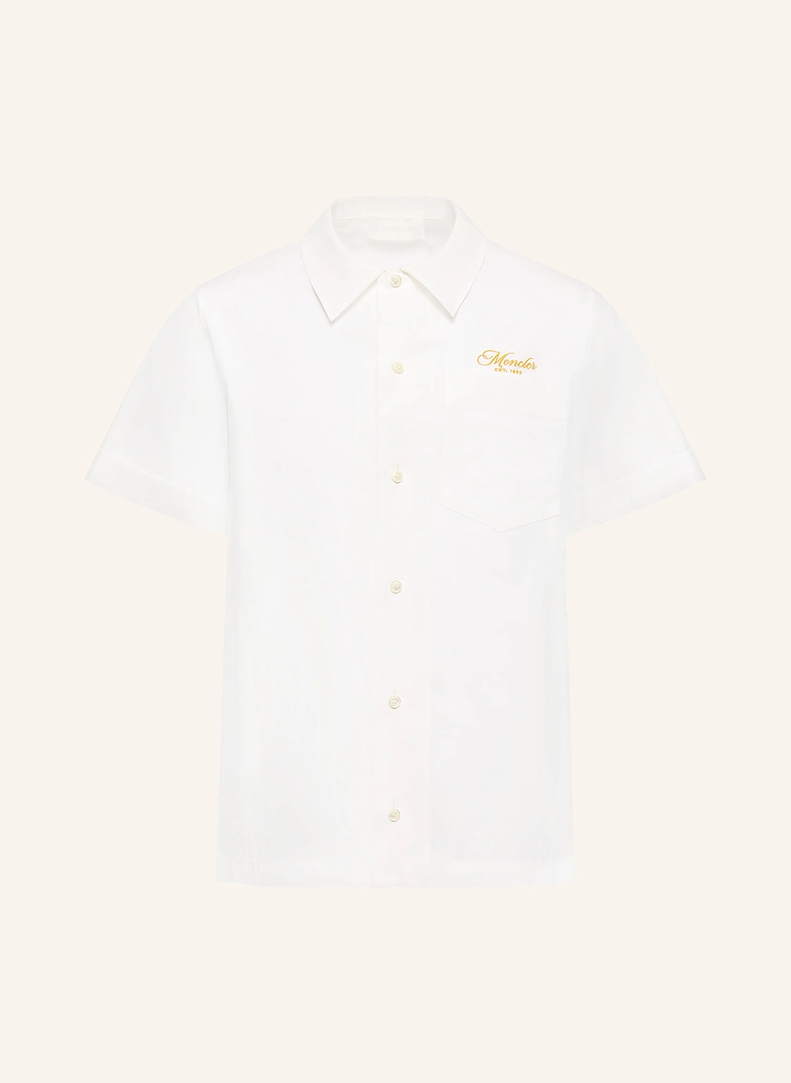 MONCLER Kurzarm-Hemd Comfort Fit