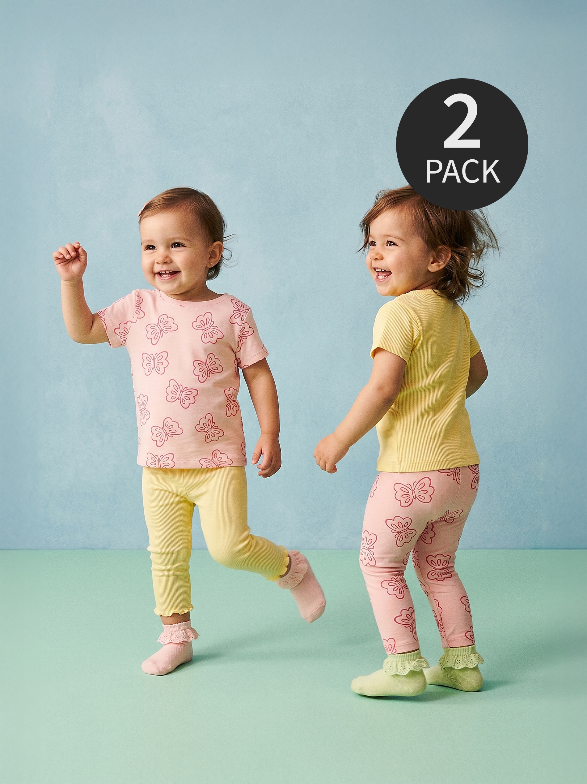 Koszulki z krótkim rękawem 2 pack