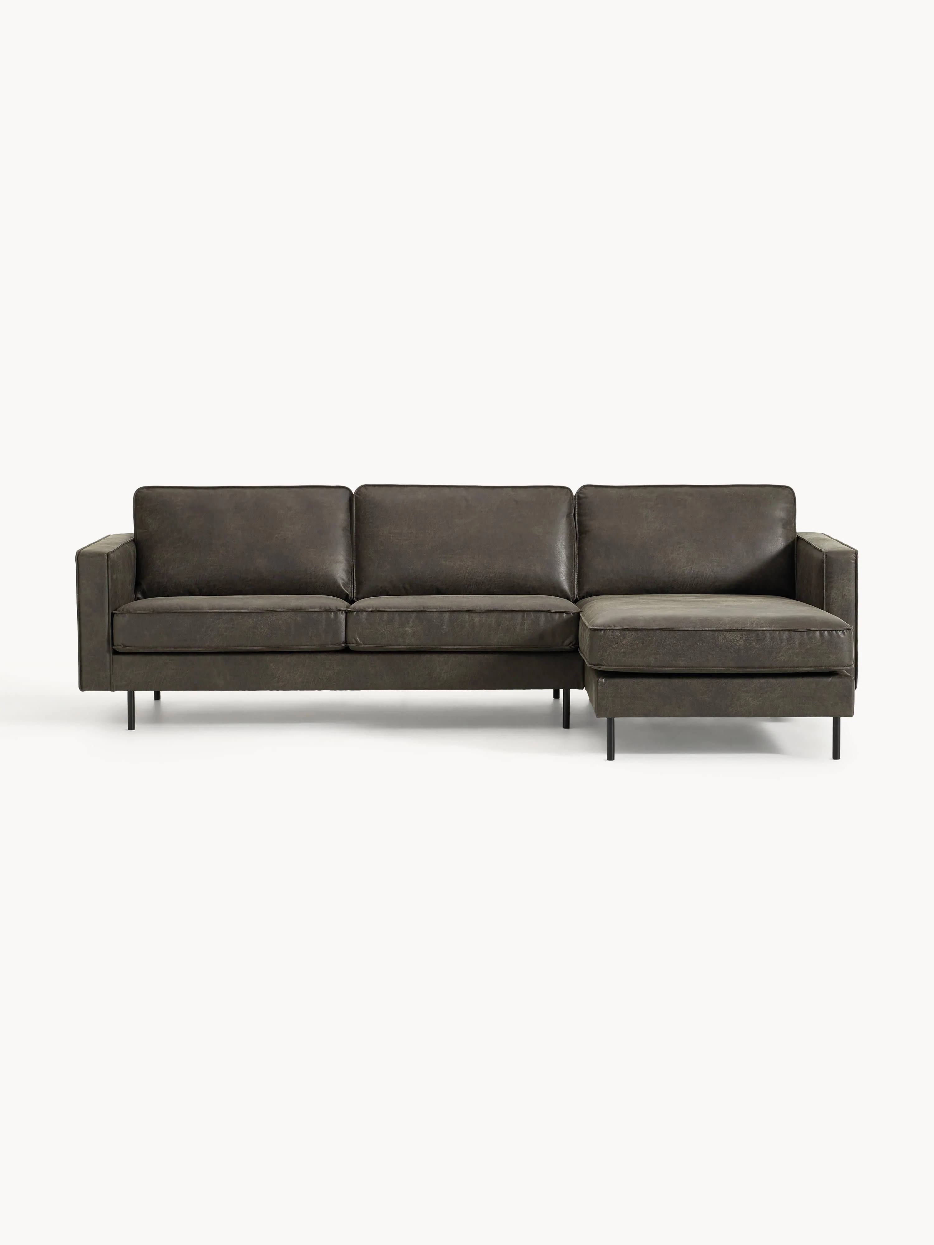 Ecksofa Hunter aus recyceltem Leder