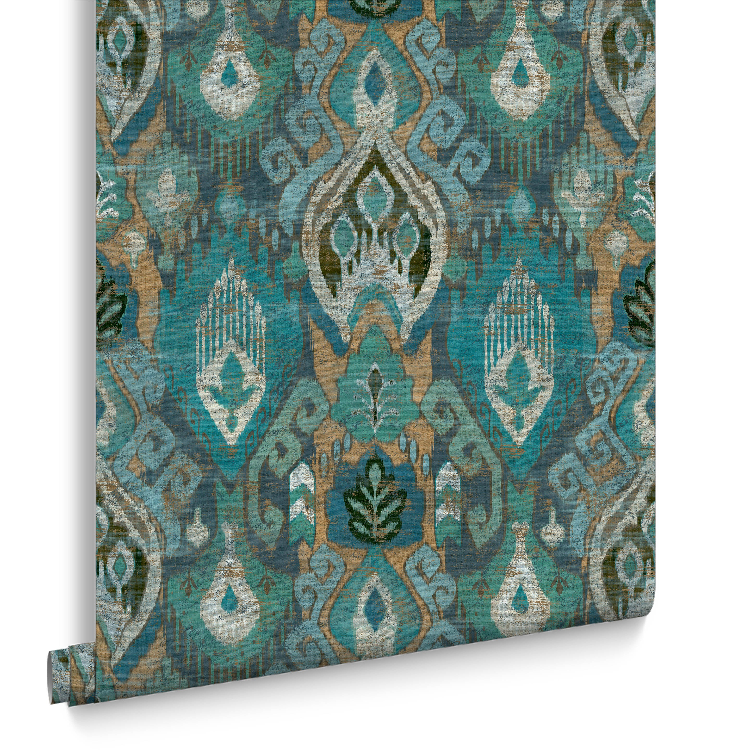 Graham & Brown Vliesbehang - Daraee Tapestry Midnight - 1000x52