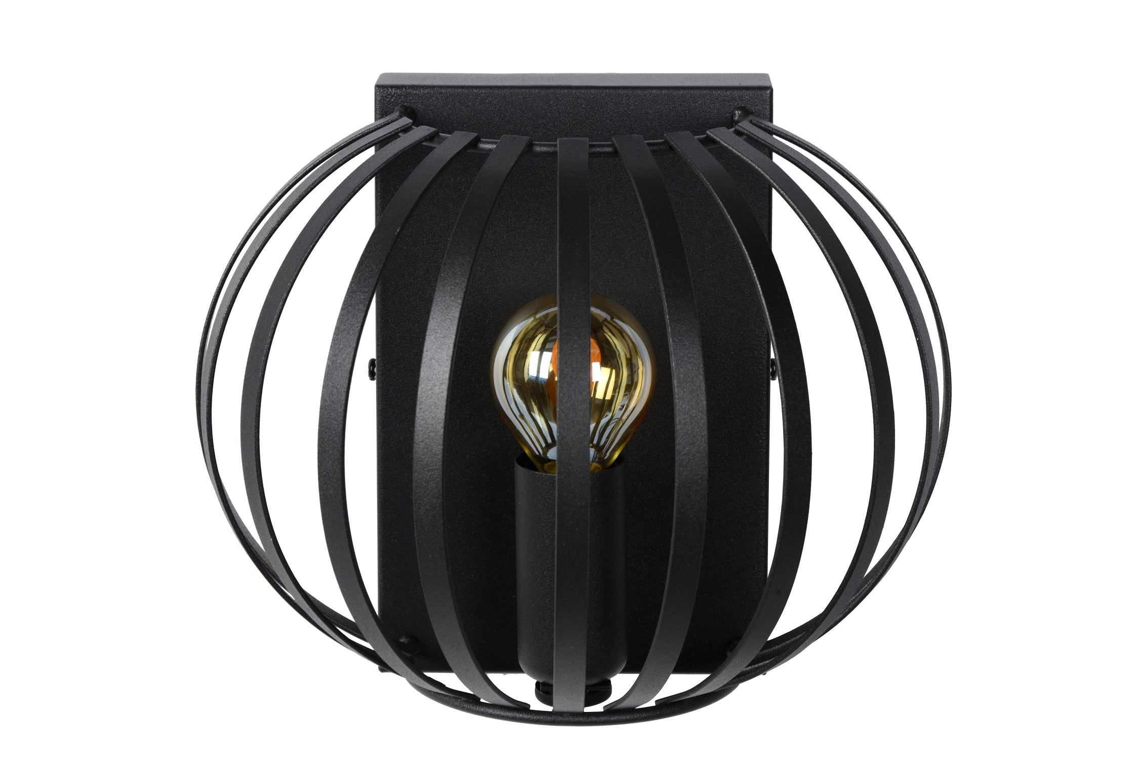 Lucide MANUELA Wandlamp - Zwart