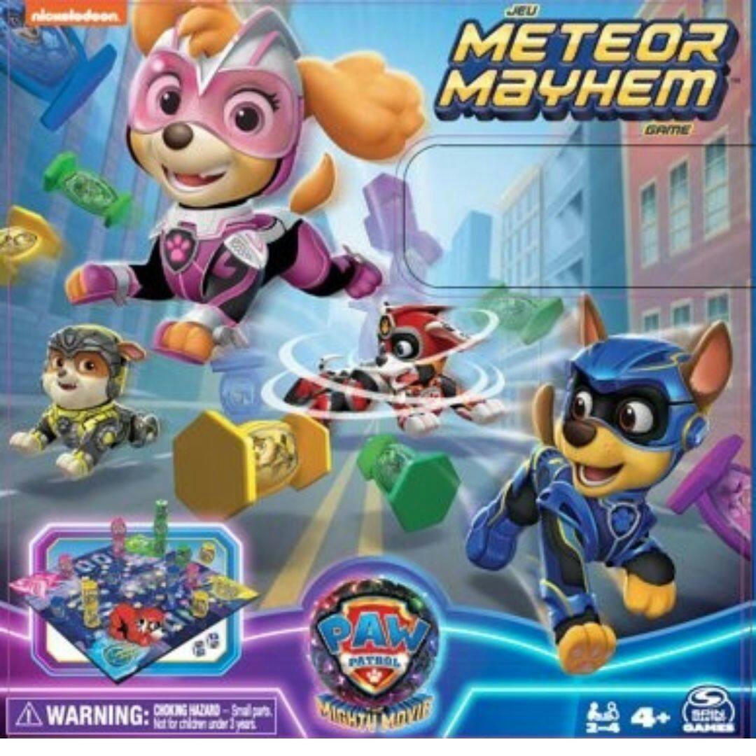 Paw Patrol The Mighty Movie Meteor Mayhem Game, Ages 4+