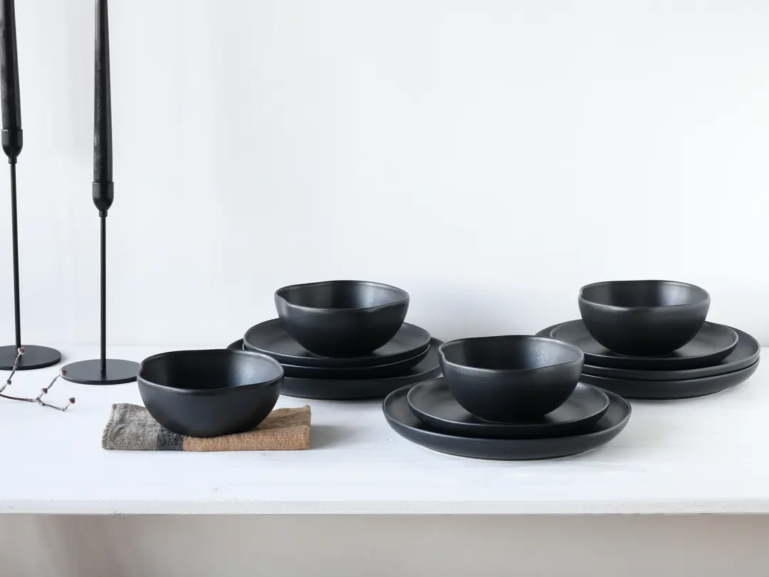 Geschirrset 12-teilig Natura Organic
