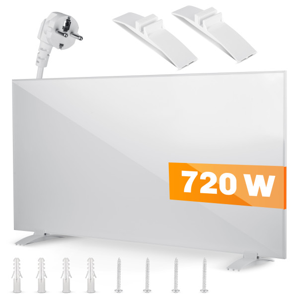 Grzejnik na podczerwień promiennik 720W panel grzewczy BERDSEN 398200