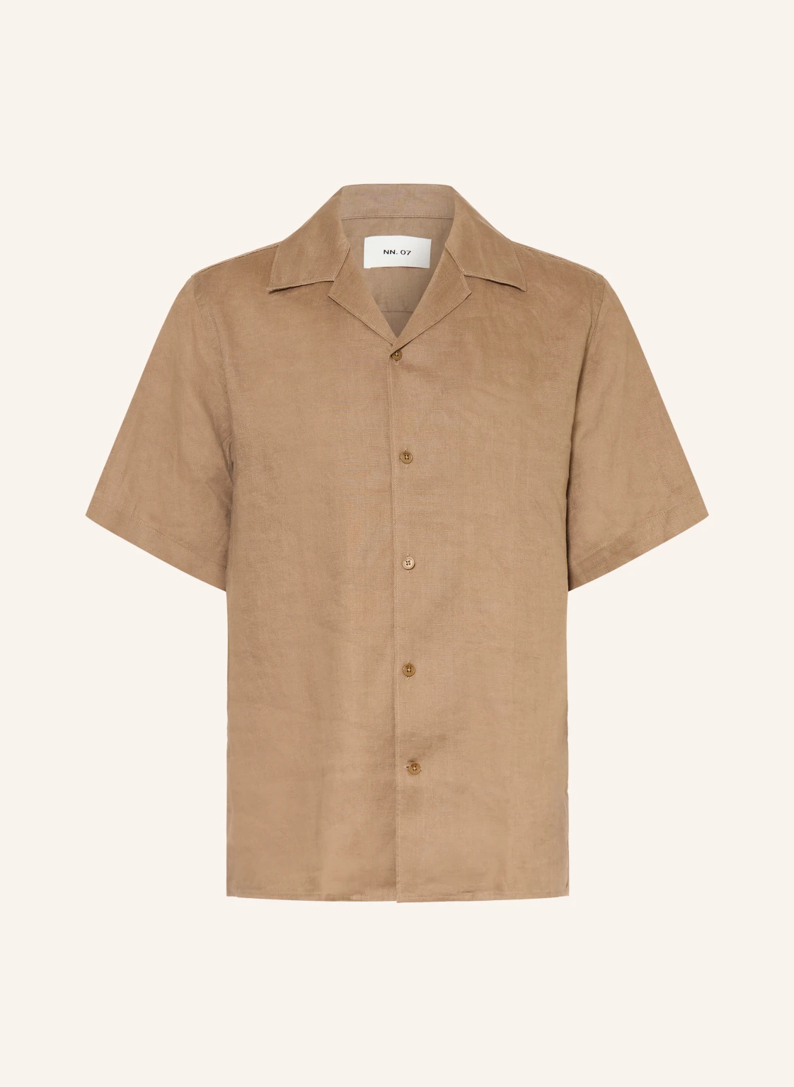 NN.07 Resorthemd JULIO Comfort Fit aus Leinen