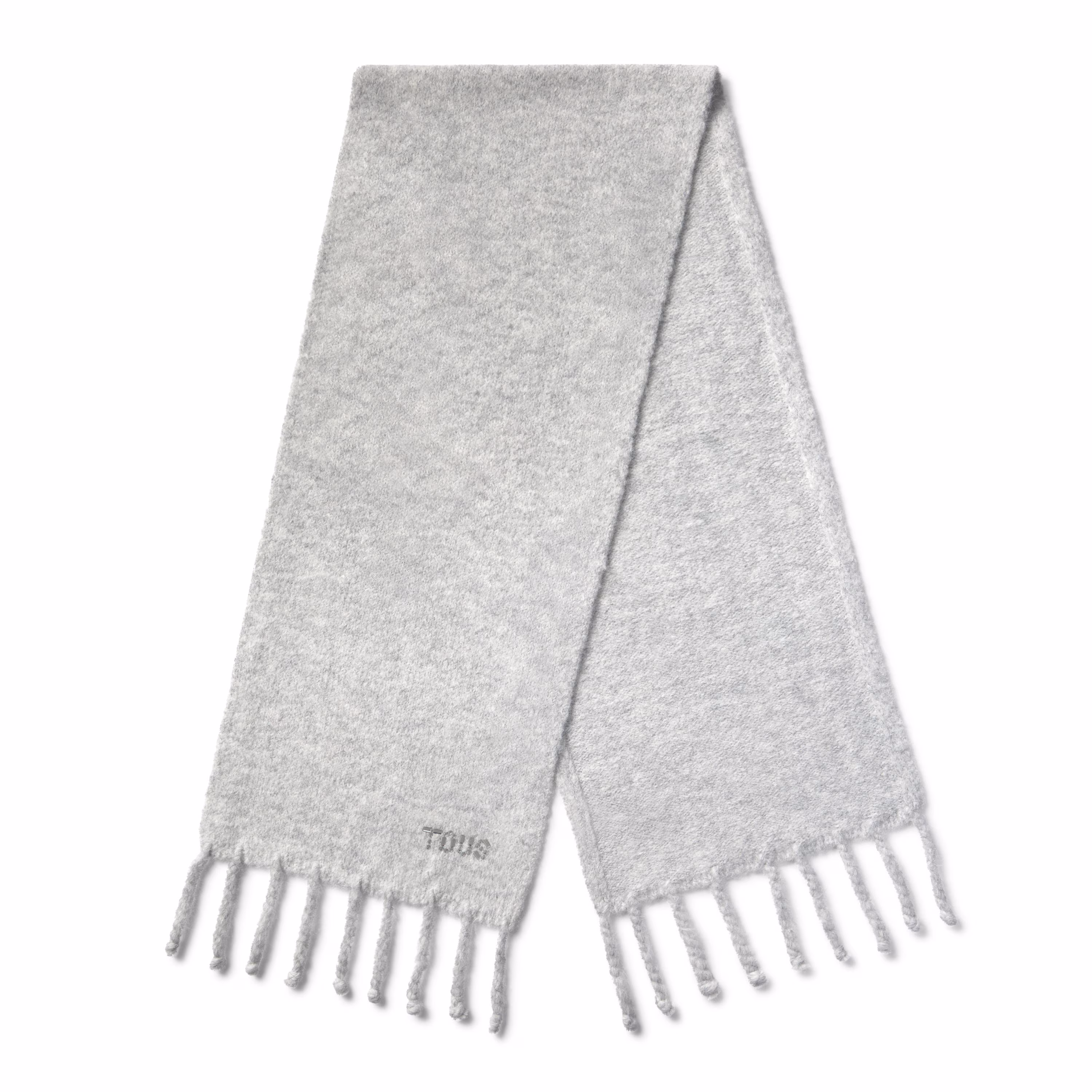Bufanda gris claro TOUS Crystal