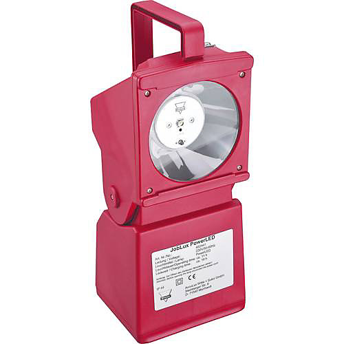 Lampe de9clairage de travail et de secours JobLux PowerLED 452441 rouge signal, 2,6 kg