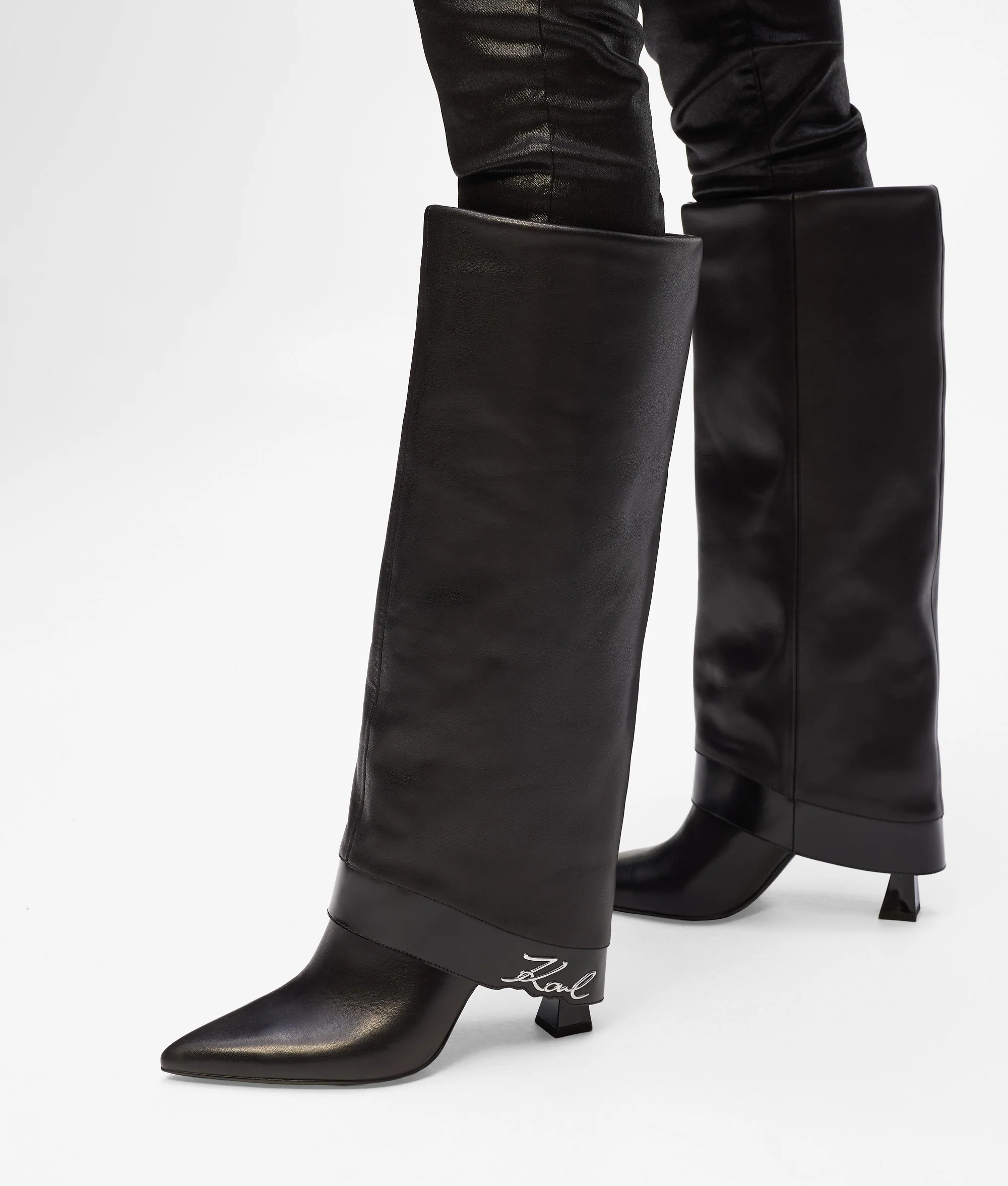 Bottes hautes à rabat Debutante