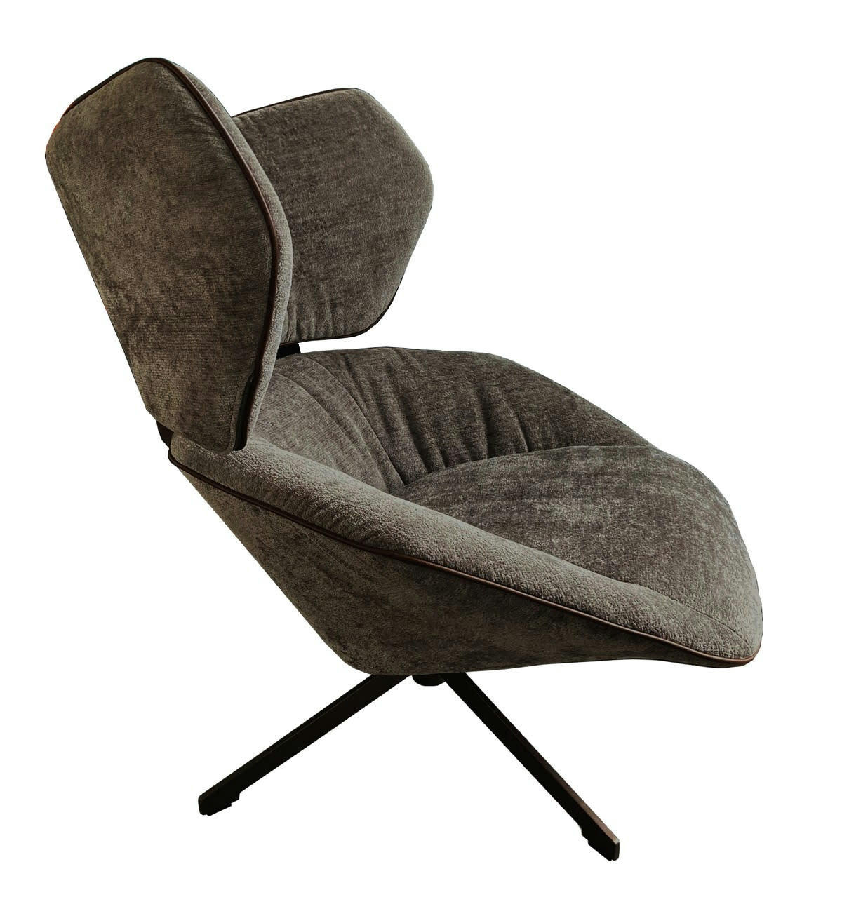 CARLTON - Fauteuil confortable en velours