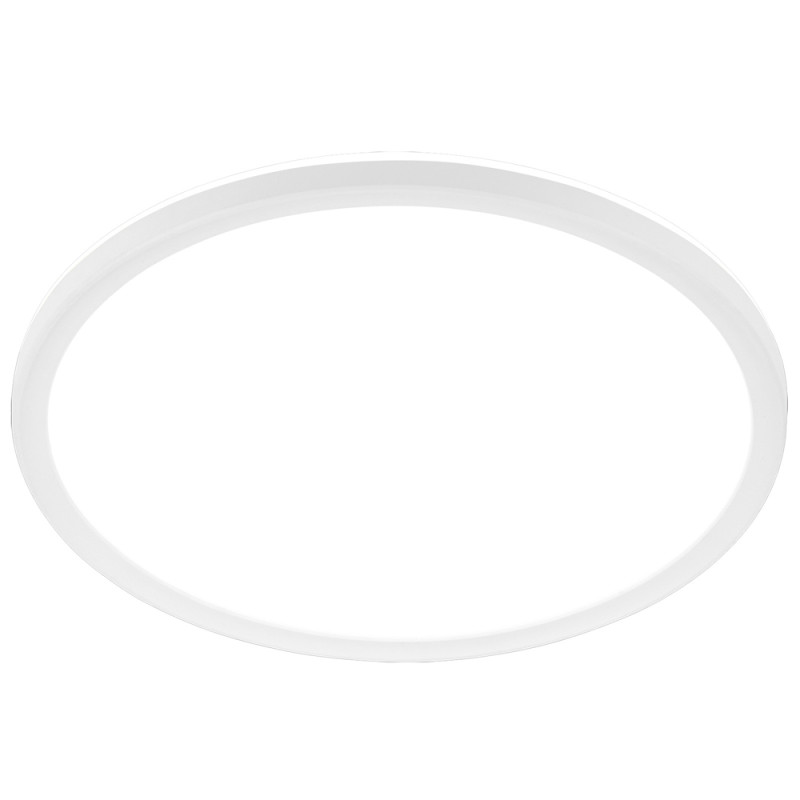 Plafonnier LED Slim blanc Ø 42 cm blanc neutre 3000 lm 22 W BRILONER