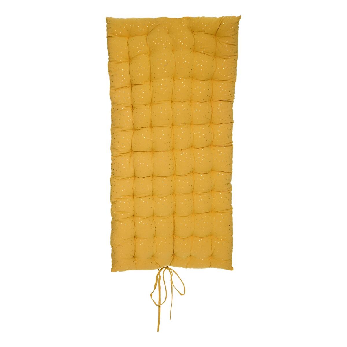 Kids floor mat "Berlingot" Mustard yellow, 60x120 cm