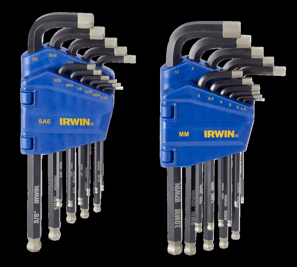 IRWIN Diamond Tip Hex Key Set, 22-pc