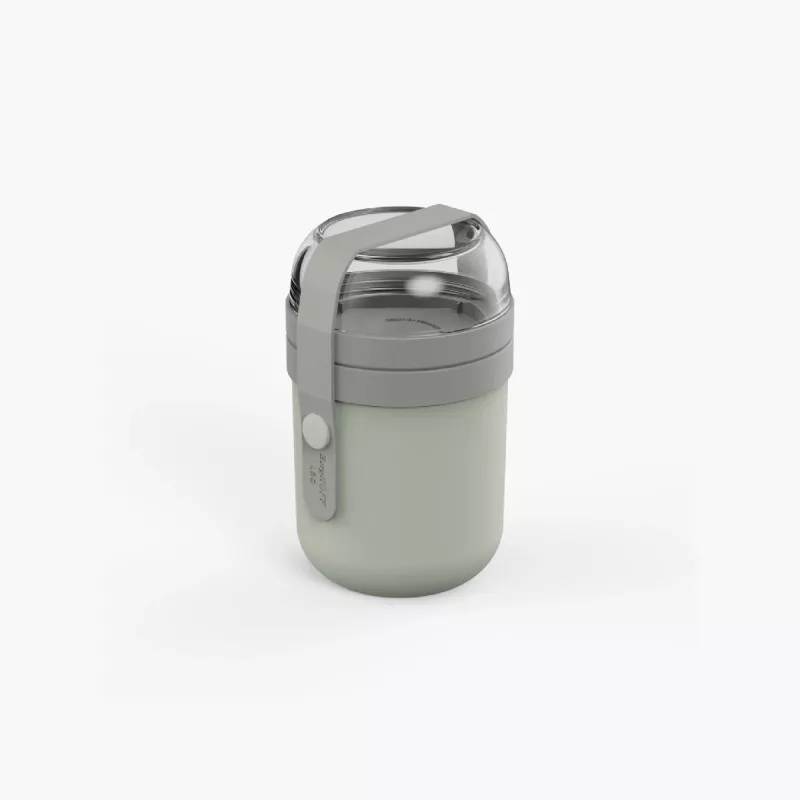 Lunchbox pojemnik na żywność BERGHOFF LEO 470 ml   180 ml zielony