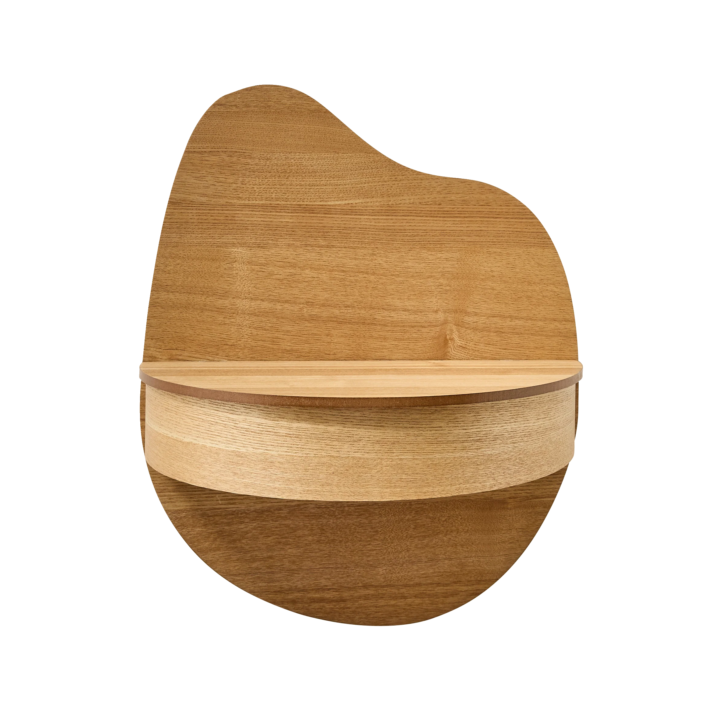 Atmosphera Etagère en bois OLY coloris beige
