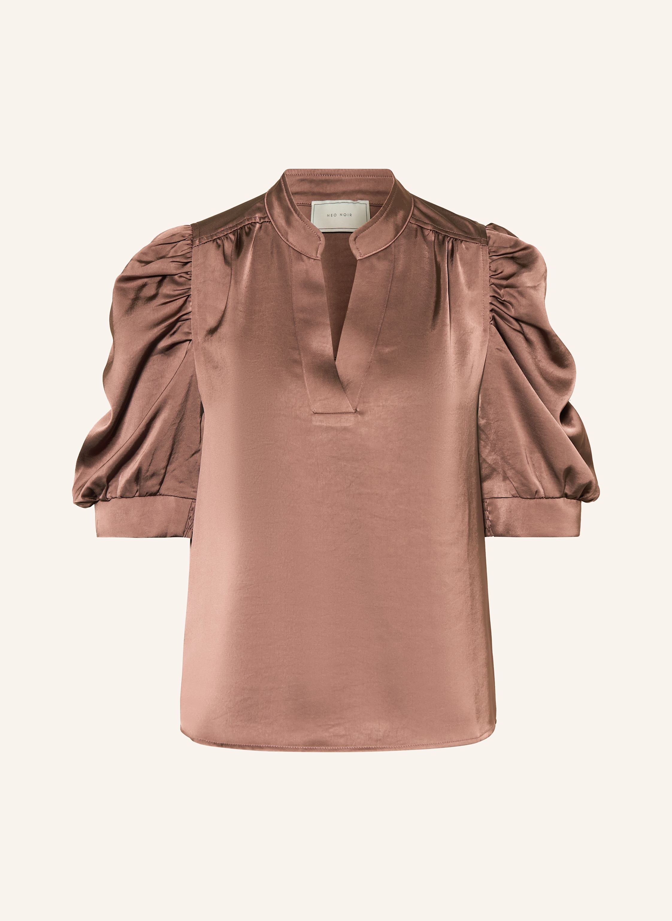 NEO NOIR Blusenshirt ROELLA aus Satin