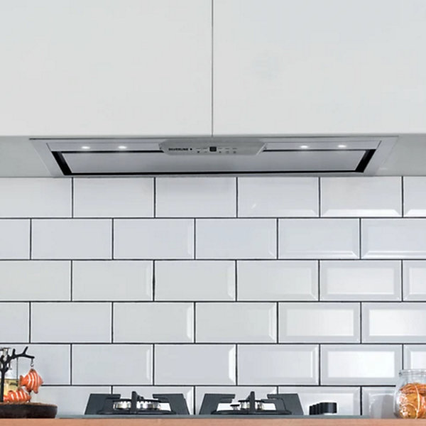 Hotte cuisine encastrable Silverline OUREA inox 79 cm