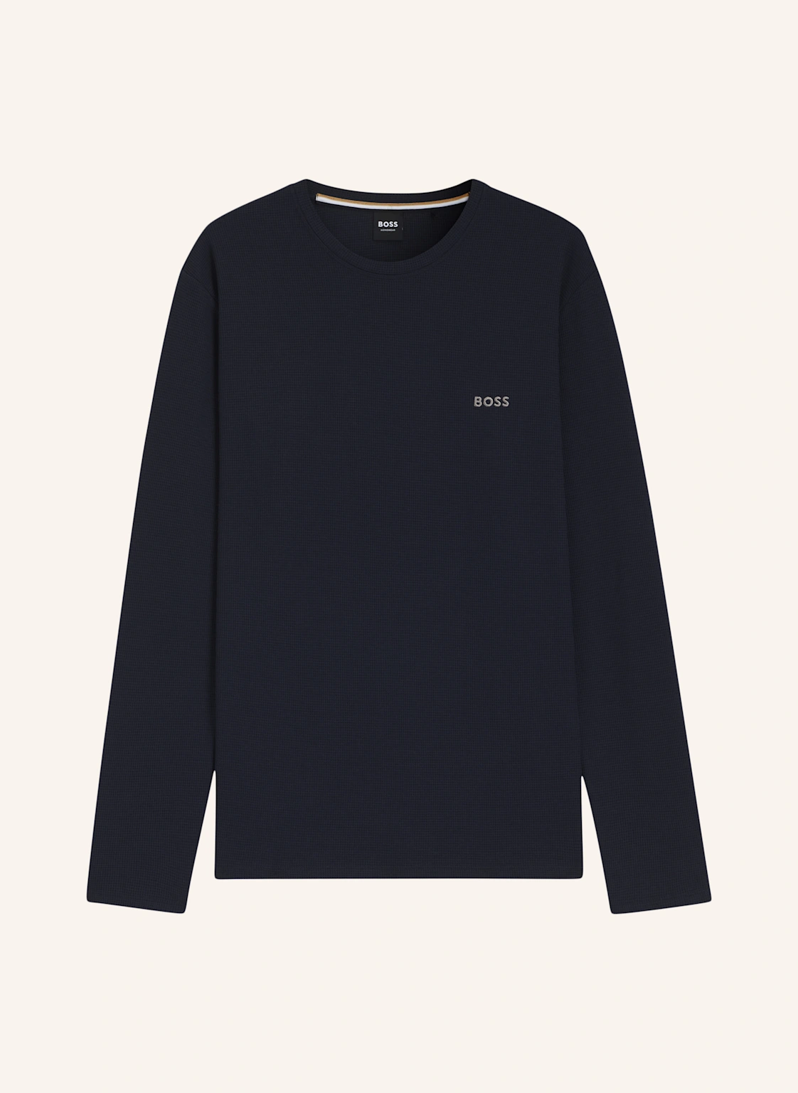 BOSS Schlafshirt WAFFLE