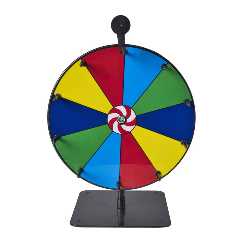 Prijzenrad met stift - &Oslash;35x48.2 cm