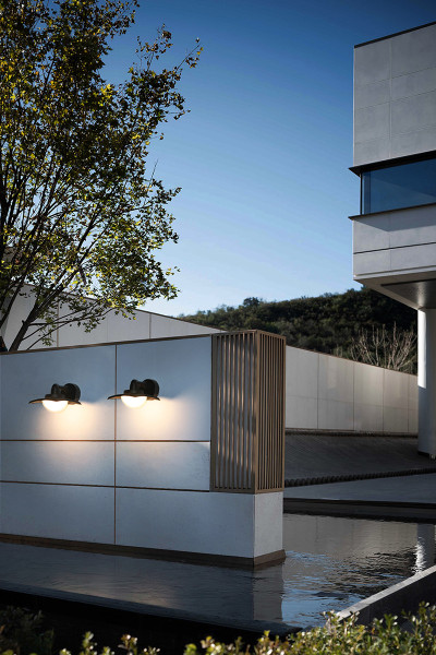Kinkiet zewnętrzny Isola 4K czarny piaskowany LED 9W 4000K 722lm Italux
