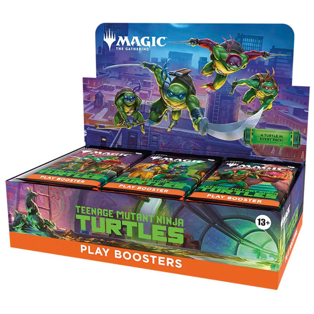 Wizards Of The Coast Teenage Mutant Ninja Turtles-Play Booster Box trading cards
