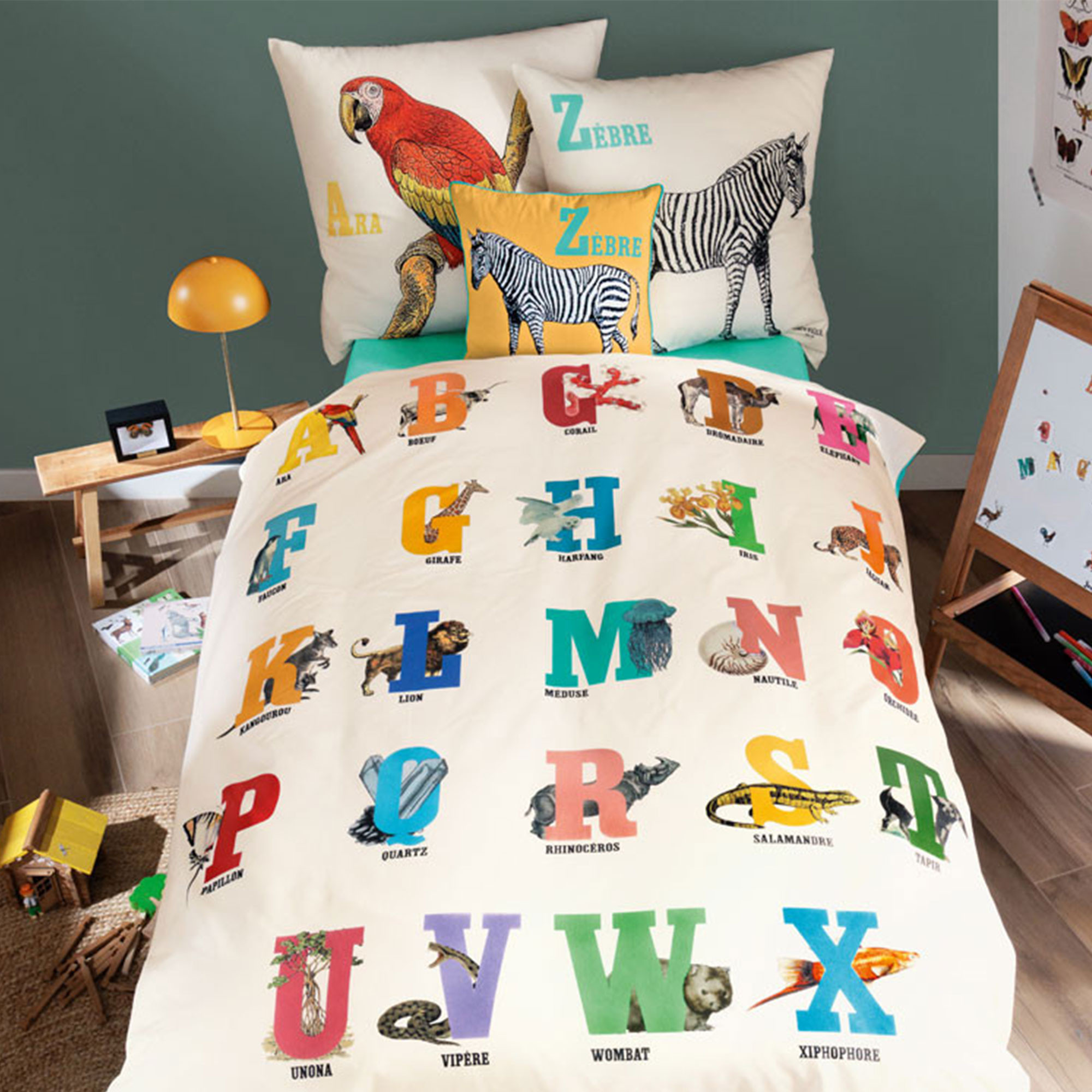 Pack housse de couette   taie   drap-housseDeyrolle