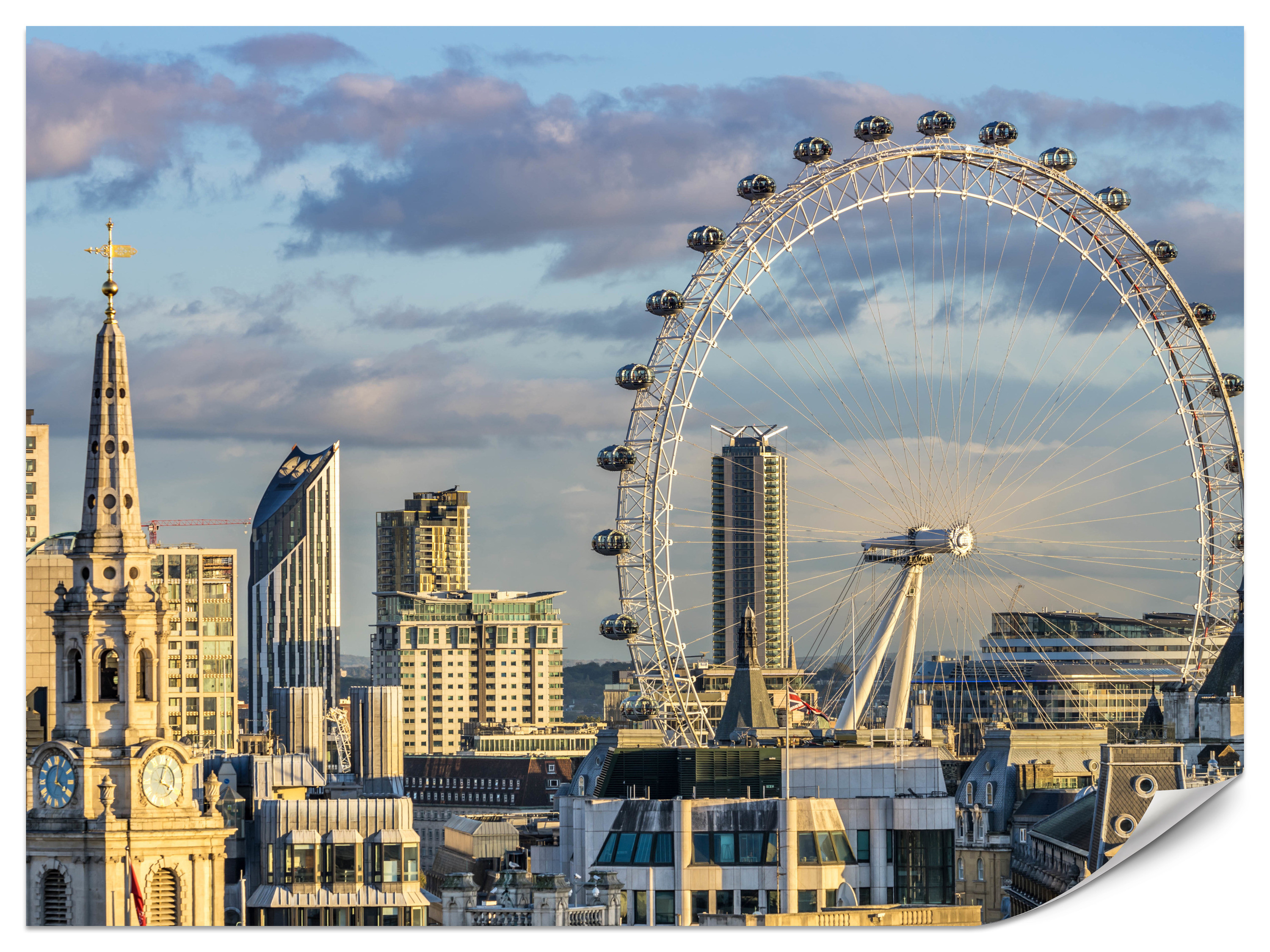 Fototapeta London Eye 300x210cm