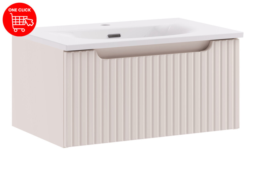 Szafka z Umywalką Nova Cashmere 60cm z Umywalką Meblową Sky