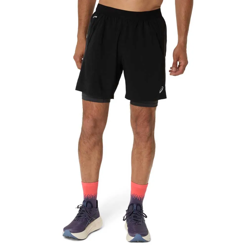 Asics Road 2-in-1 7in shorts