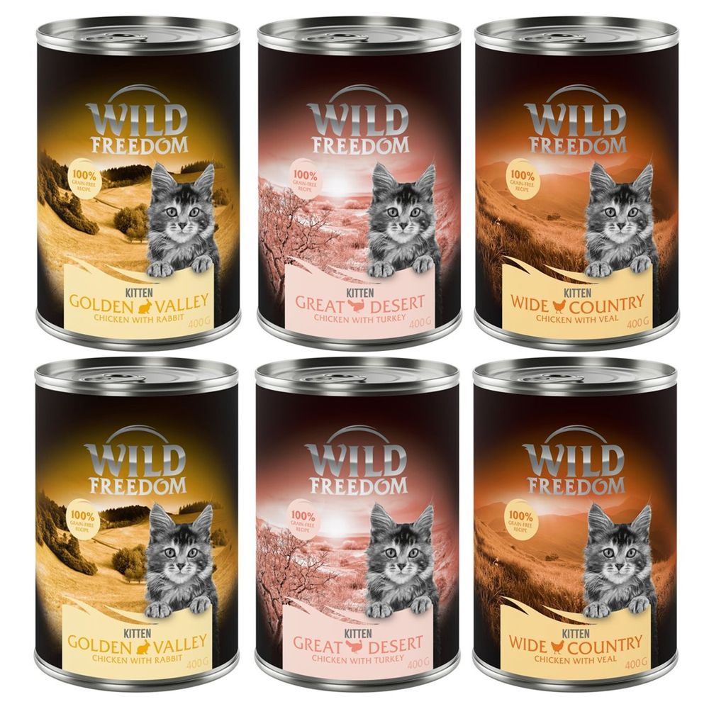 Wild Freedom Kitten 6 x 400g