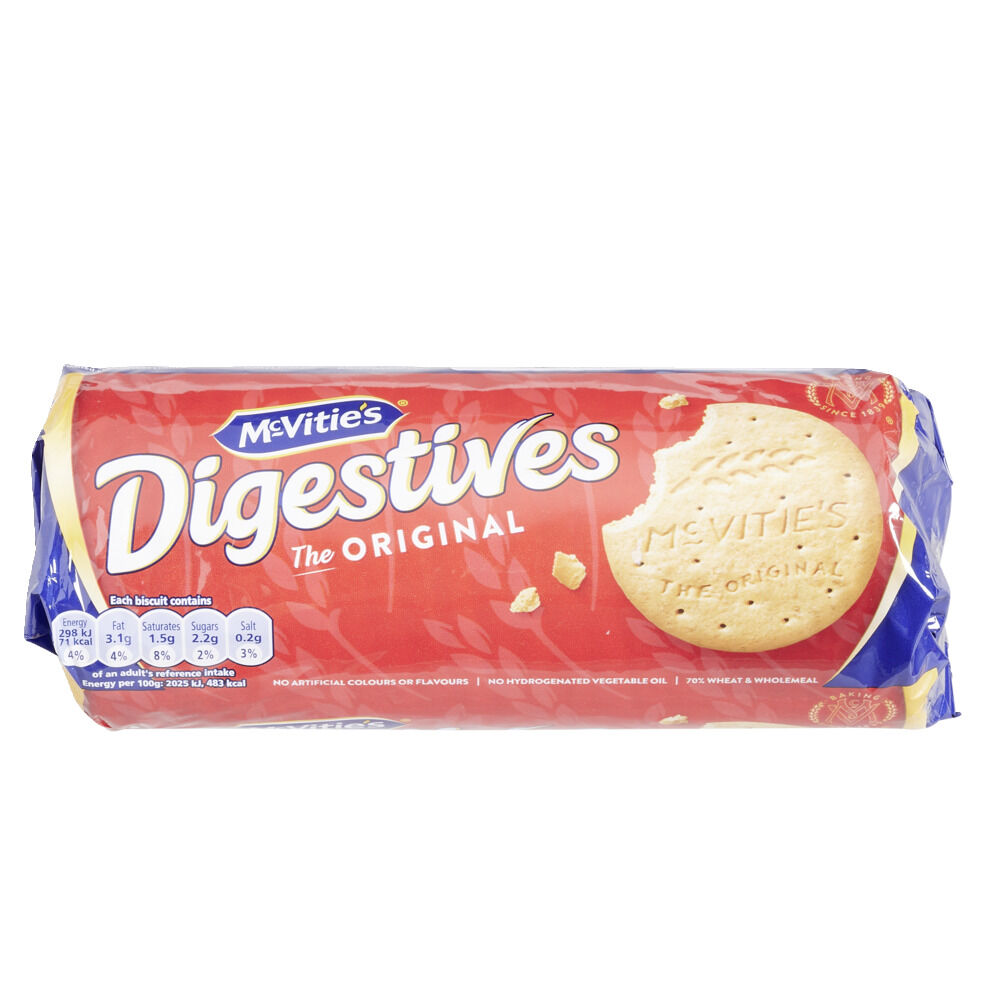 Gâteaux sablés Mc Vities Digestives original 24 biscuits 360gr