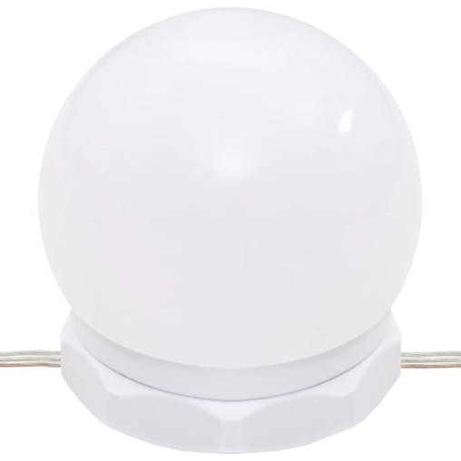 NNEVL Dressing Table with LED Sonoma Oak 60x40x140 cm