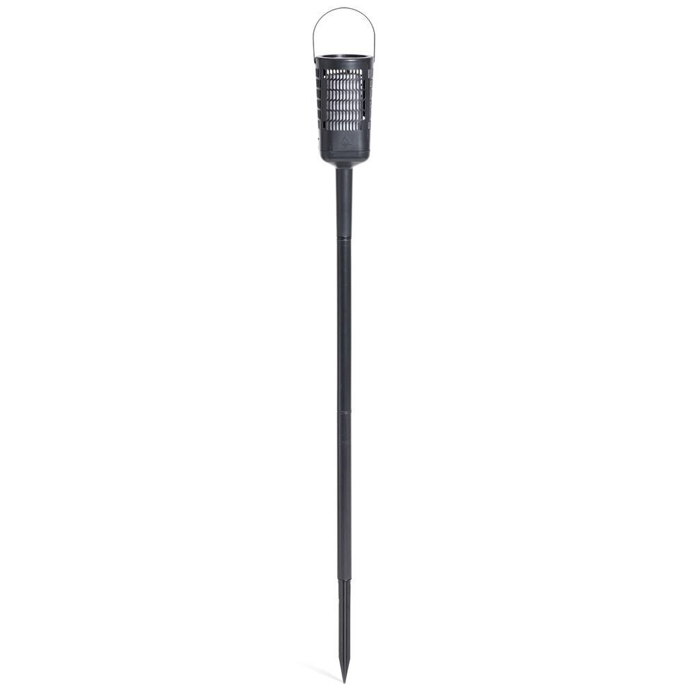 Torche solaire Gary 3en1 LED effet flamme H100cm