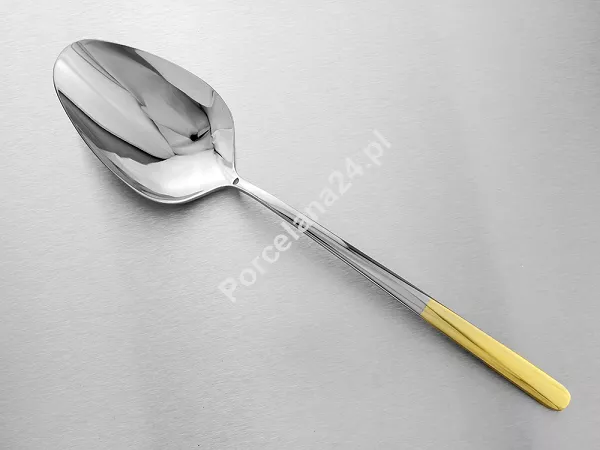 Komplet sztućców 65 cz. na 12 osób Hisar - Bahama Gold (4.0/3.0mm) złocone