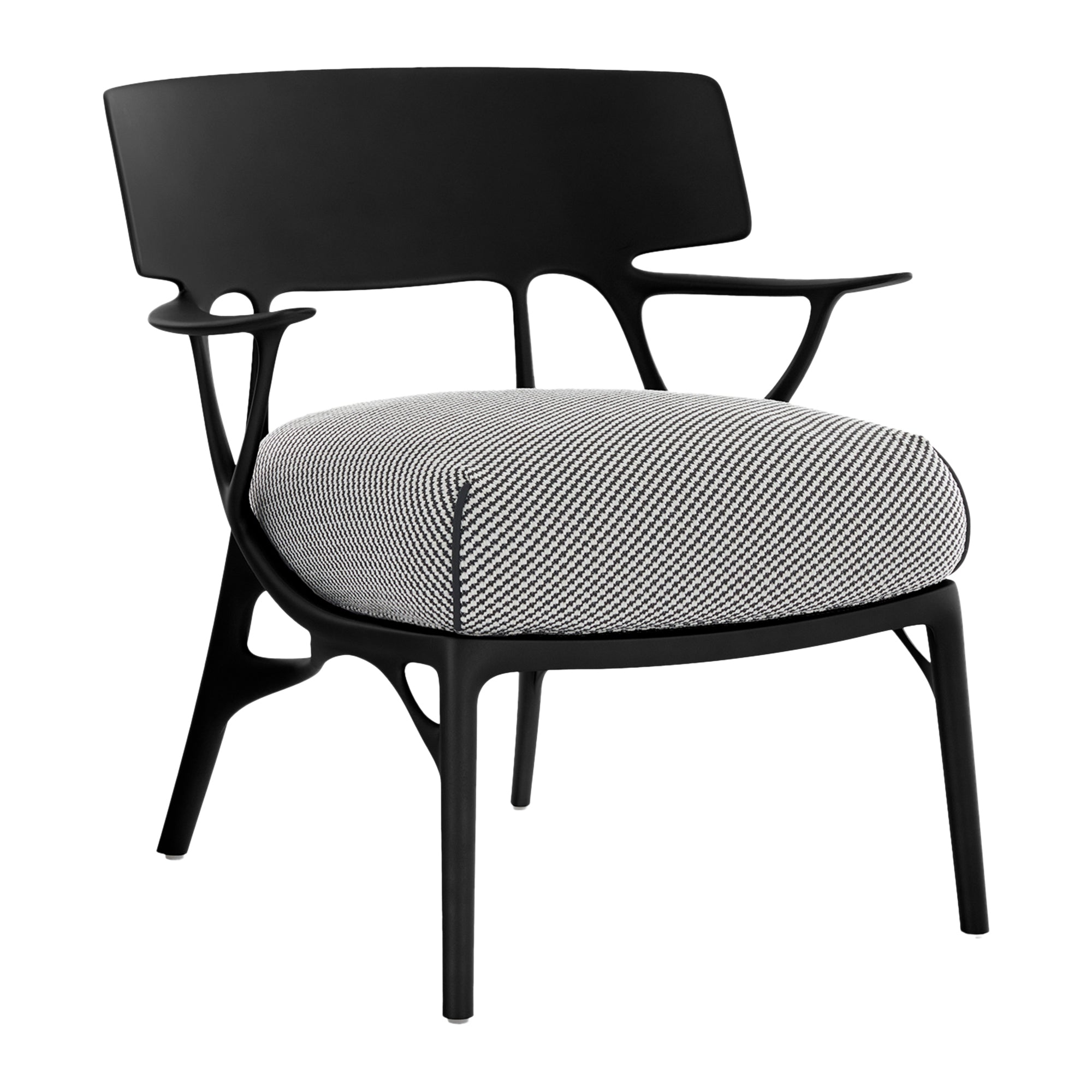 Kartell A.I. Tuinstoel - Wit / Zwart