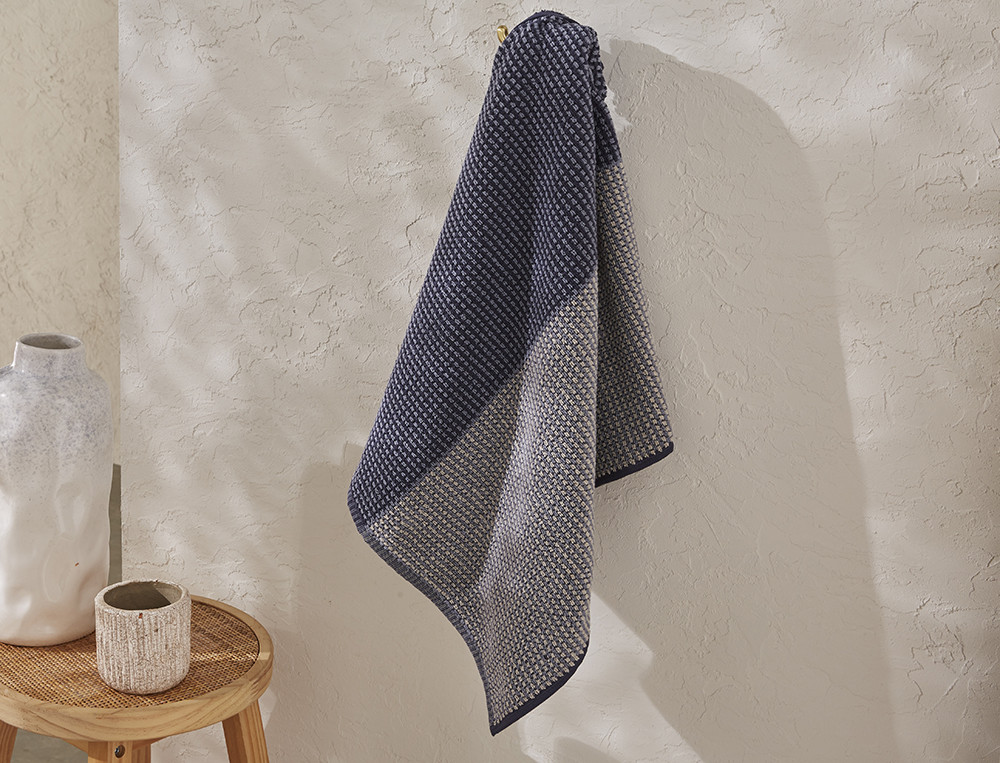Serviette de bain jacquardEn duo
