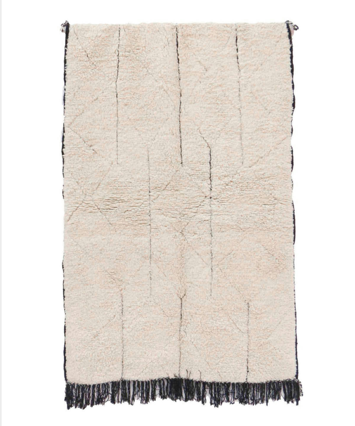 BERBERE - Tapis Berbere marocain pure laine 148x226