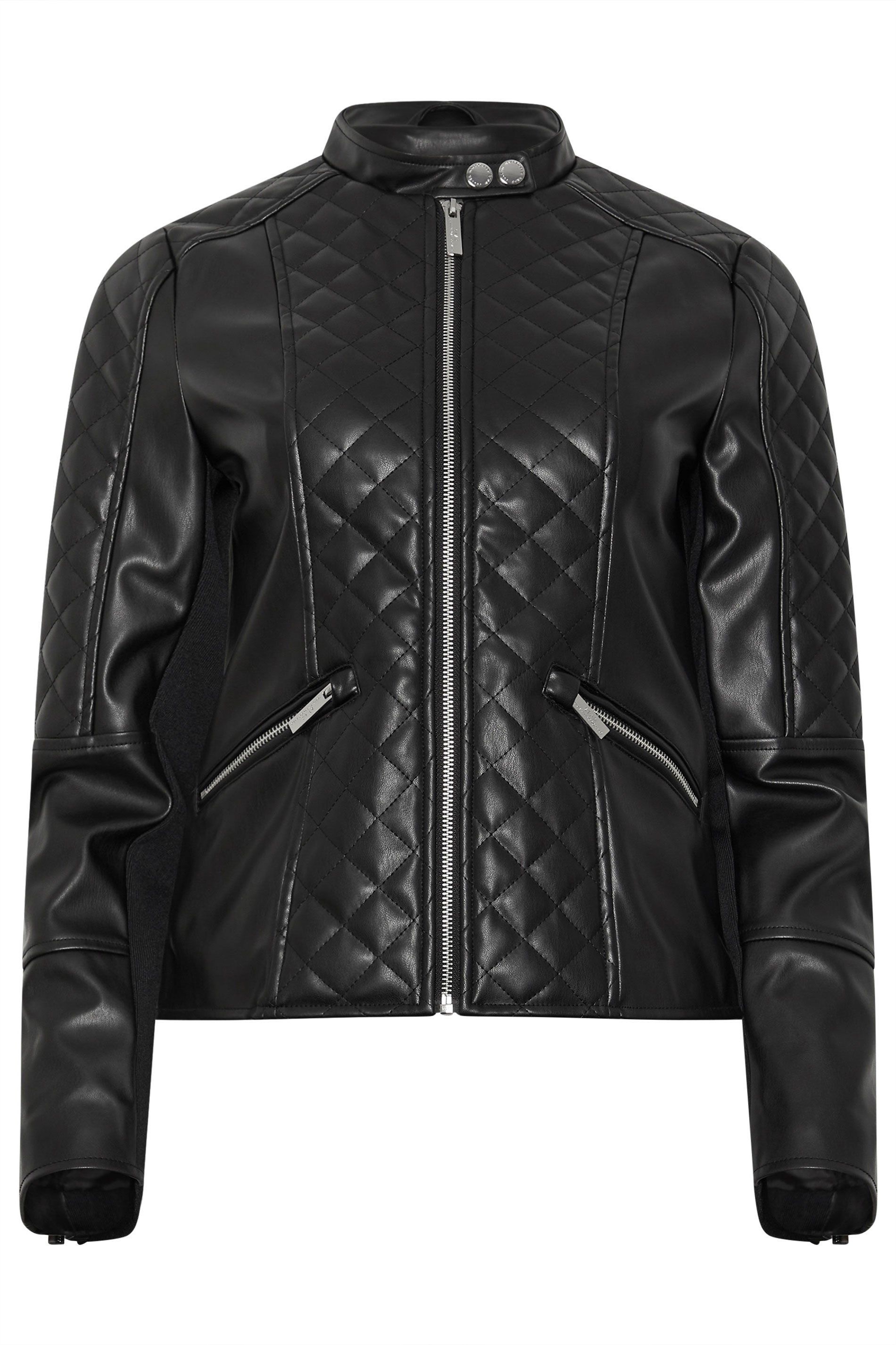 Star by Julien Macdonald Collarless Faux Leather Jacket