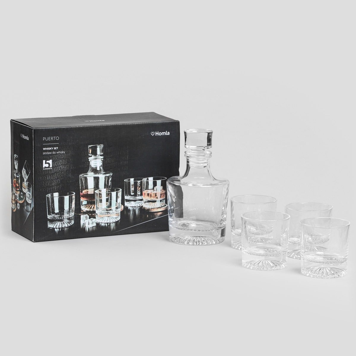 Zestaw PUERTO DO WHISKY 5 el.