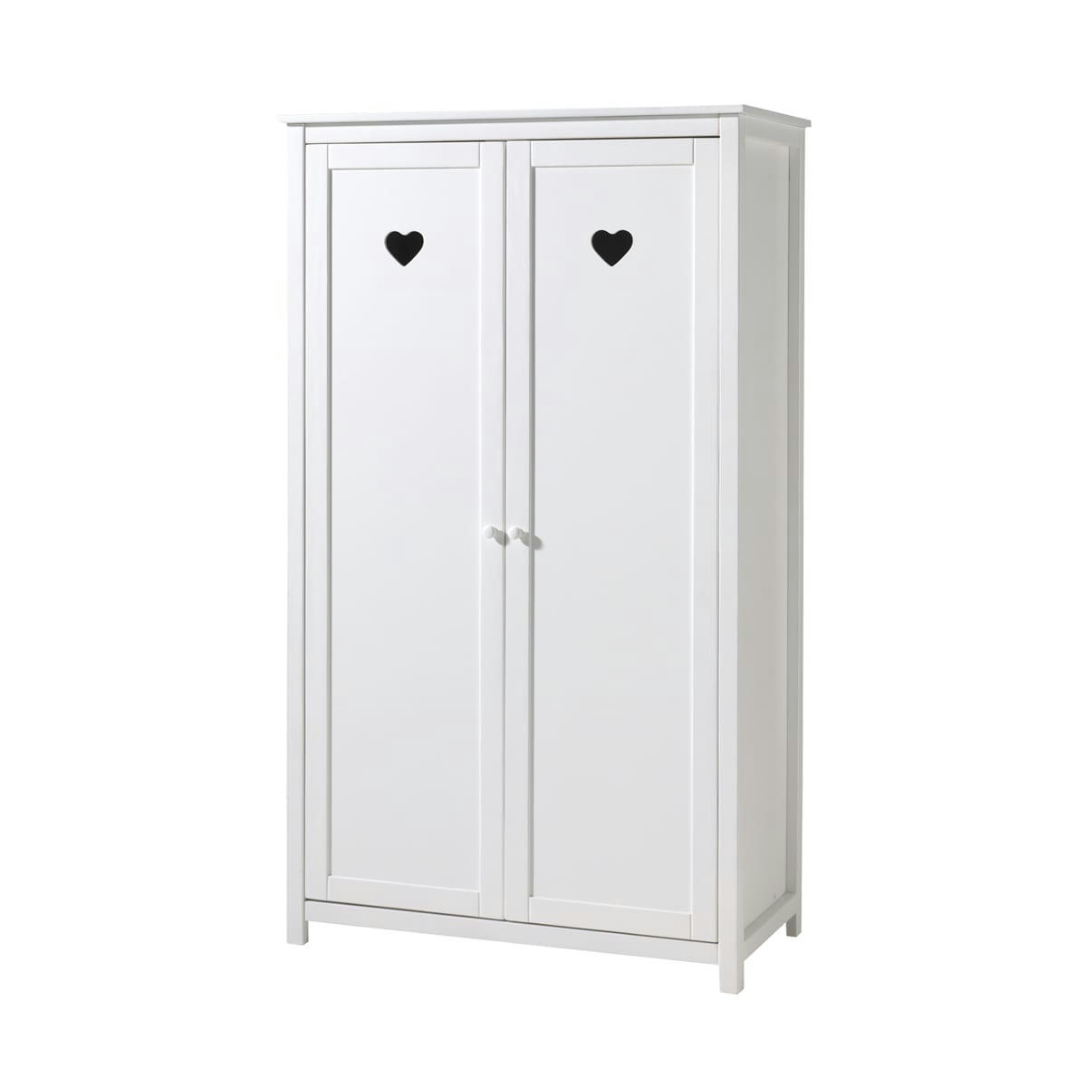 AMORI - Armoire 2 portes blanc